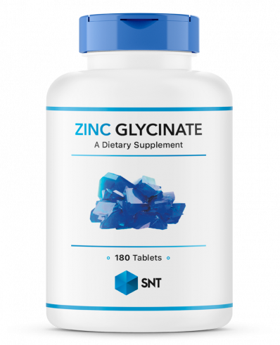 SNT Zinc Glycinate, Глицинат цинка, 180 таблеток