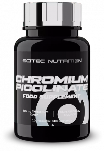 Scitec Nutrition Chromium Picolinate, Хрома Пиколинат, 100 таблеток