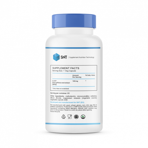 SNT 5-HTP, 5-ХТП, 60 капсул