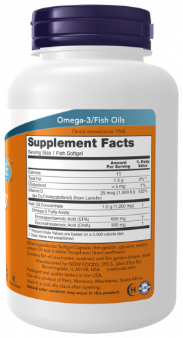 NOW Ultra Omega-3, Ультра Омега-3, 90 капсул