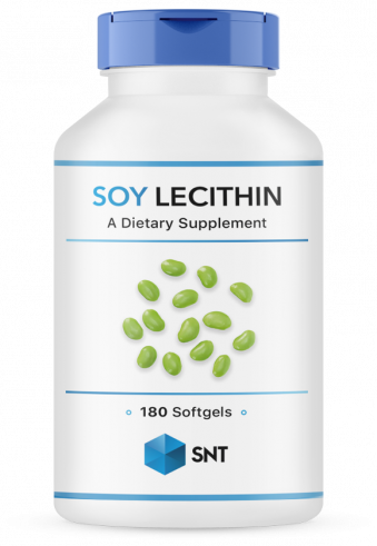 SNT Soy Lecithin, Соевый Лецитин, 180 капсул