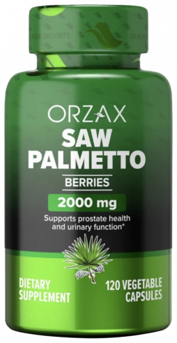 Orzax Saw Palmetto, Со Пальметто, 120 капсул