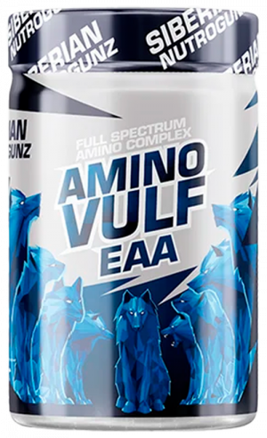 Siberian Nutrogunz Amino Vulf EAA, 225 грамм