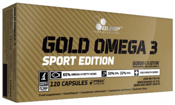 Olimp Sport Nutrition Gold Omega 3, Голд Омега 3, 120 капсул