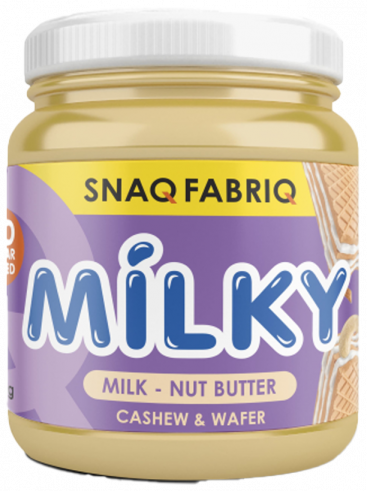 Snaq Fabriq Паста молочно-ореховая с вафлей, 250 грамм