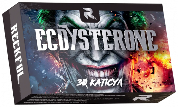 Reckful Ecdysterone, 30 капсул