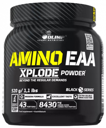 Olimp Sport Nutrition Amino EAA Xplode Powder, Амино ЕАА Иксплоуд Паудер, 520 грамм