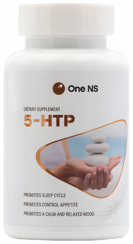 One NS 5-HTP, 5-Гидрокситриптофан, 60 капсул