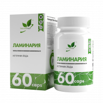 Natural Supp Kelp, Ламинария, 60 капсул