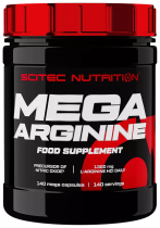 Scitec Nutrition Mega Arginine, Мега Аргинин, 140 капсул