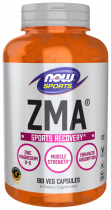 NOW ZMA, ЗМА (Цинк, магний, витамин В-6), 180 капсул